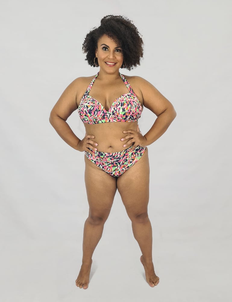 Conjunto Biquíni Plus Geométrico