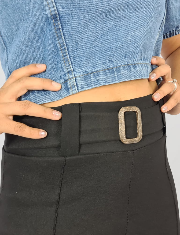 Short Feminino Social Preto