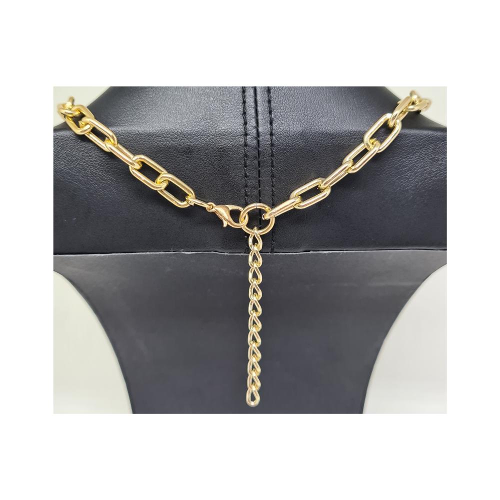 Colar Choker de Búzio Amarelo