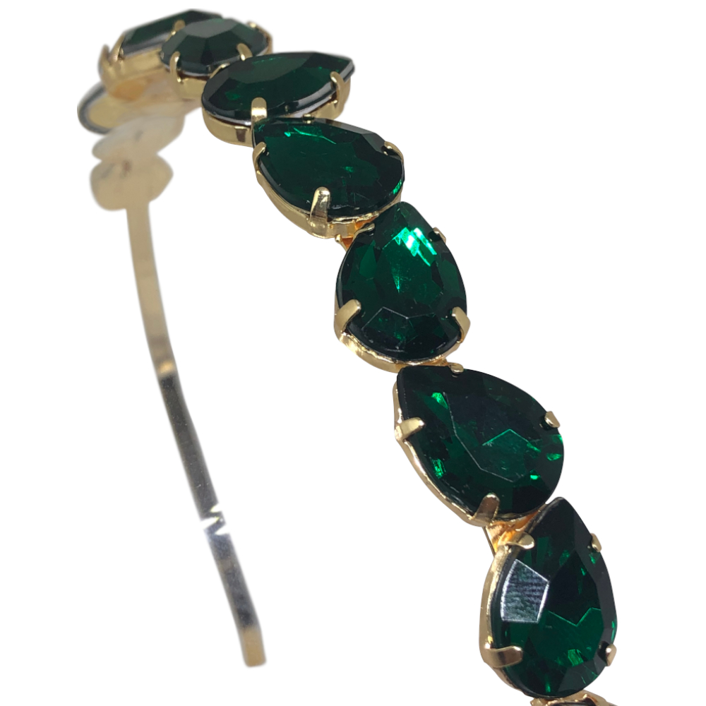 Tiara Verde Esmeralda 