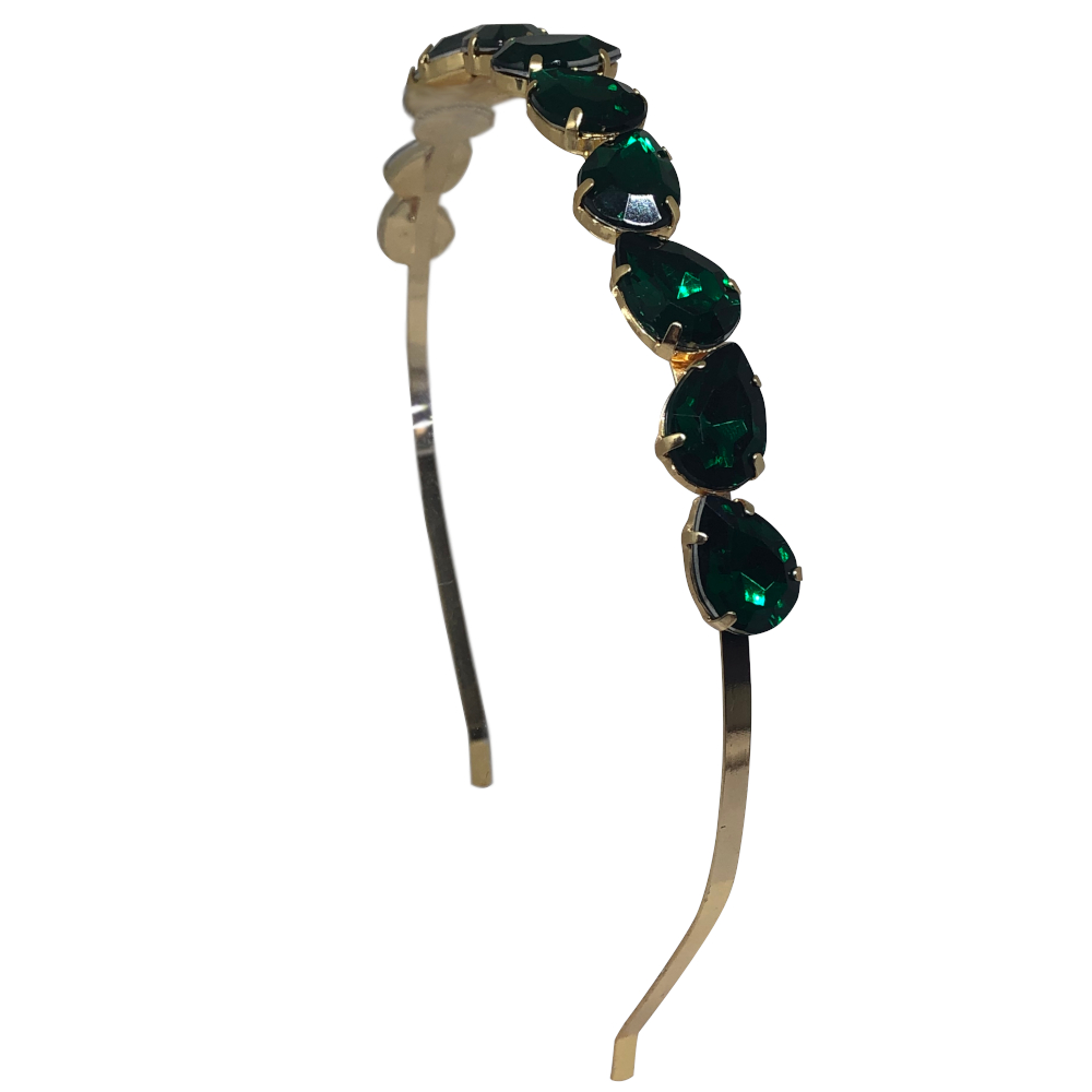 Tiara Verde Esmeralda 