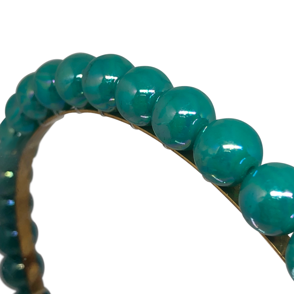 Tiara Pérolas Verde