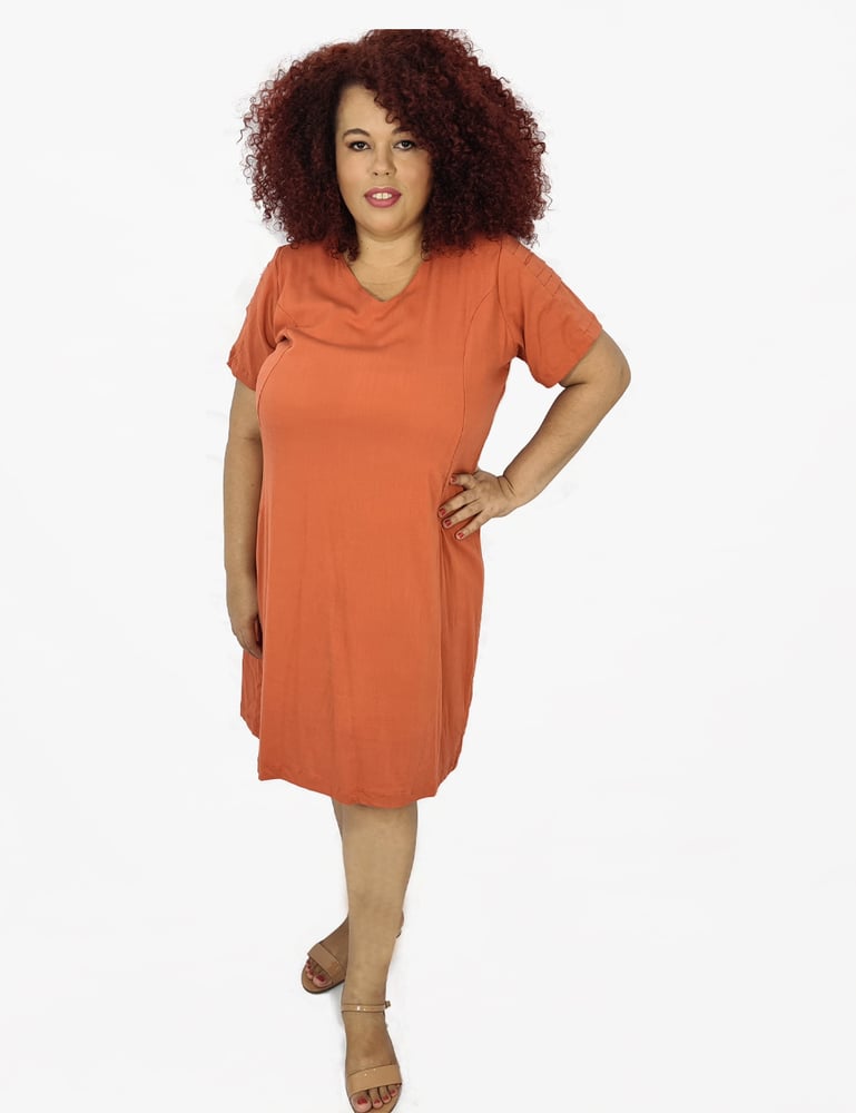 Vestido Midi Social Plus Terra