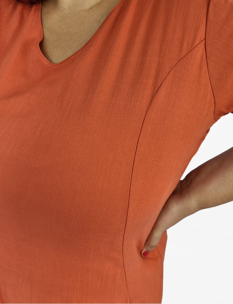 Vestido Midi Social Plus Terra