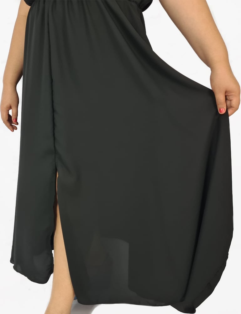 Vestido Longo Plus Black