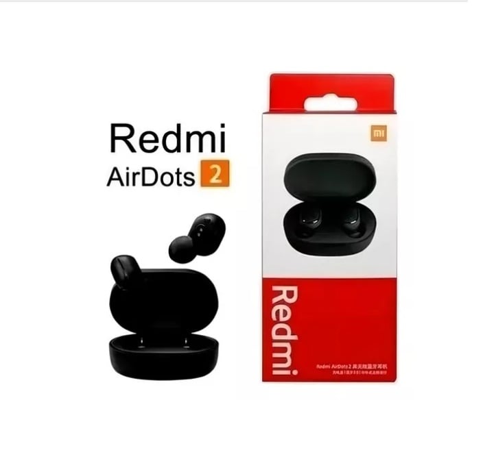 Fone De Ouvido Sem Fio Xiaomi Redmi Airdots 2 Preto