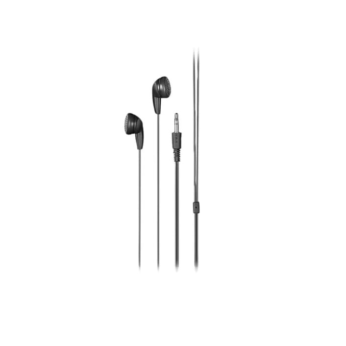 Fone De Ouvido Com Fio Vibe Preto Ph322 Multilaser