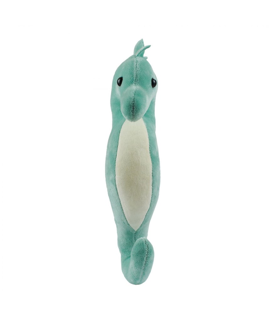 Cavalo Marinho De Pelúcia Verde 25 cm 