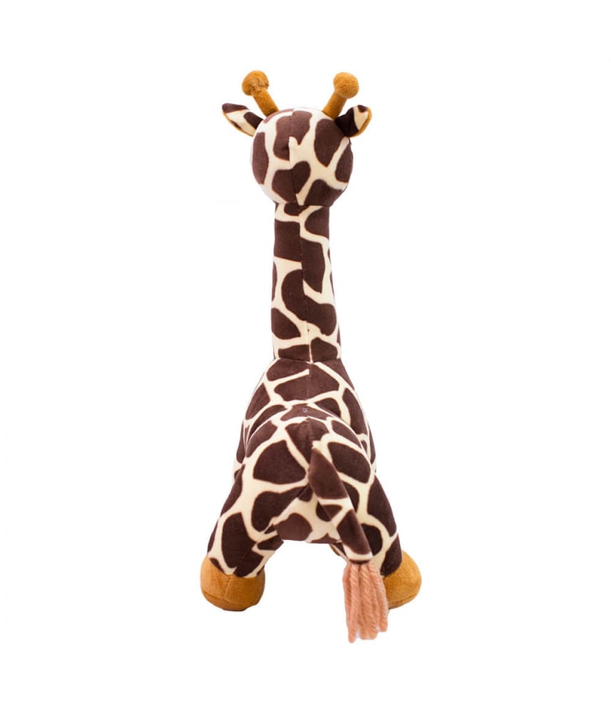 Girafa De Pelúcia Caramelo Em Pé 23 cm 