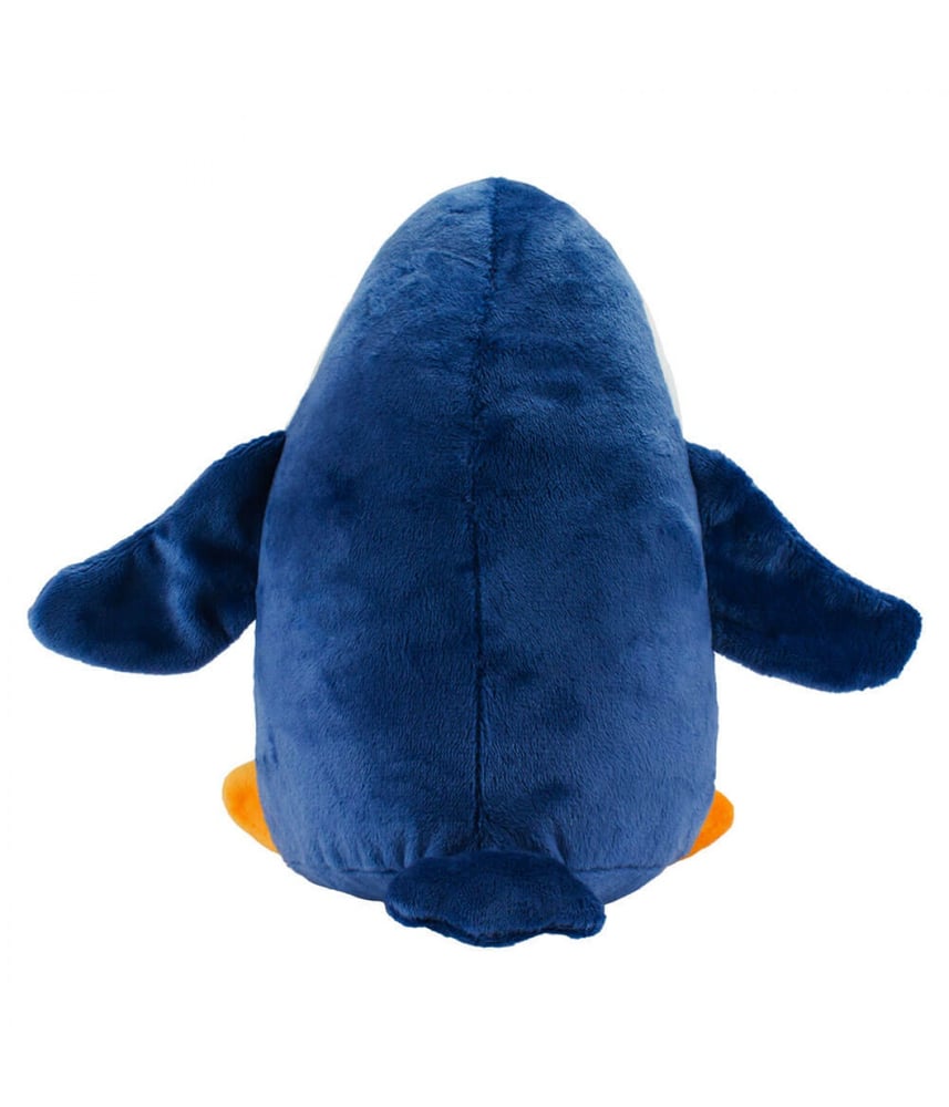 Pássaro Tucando de Pelúcia Azul Bicudo 23 cm