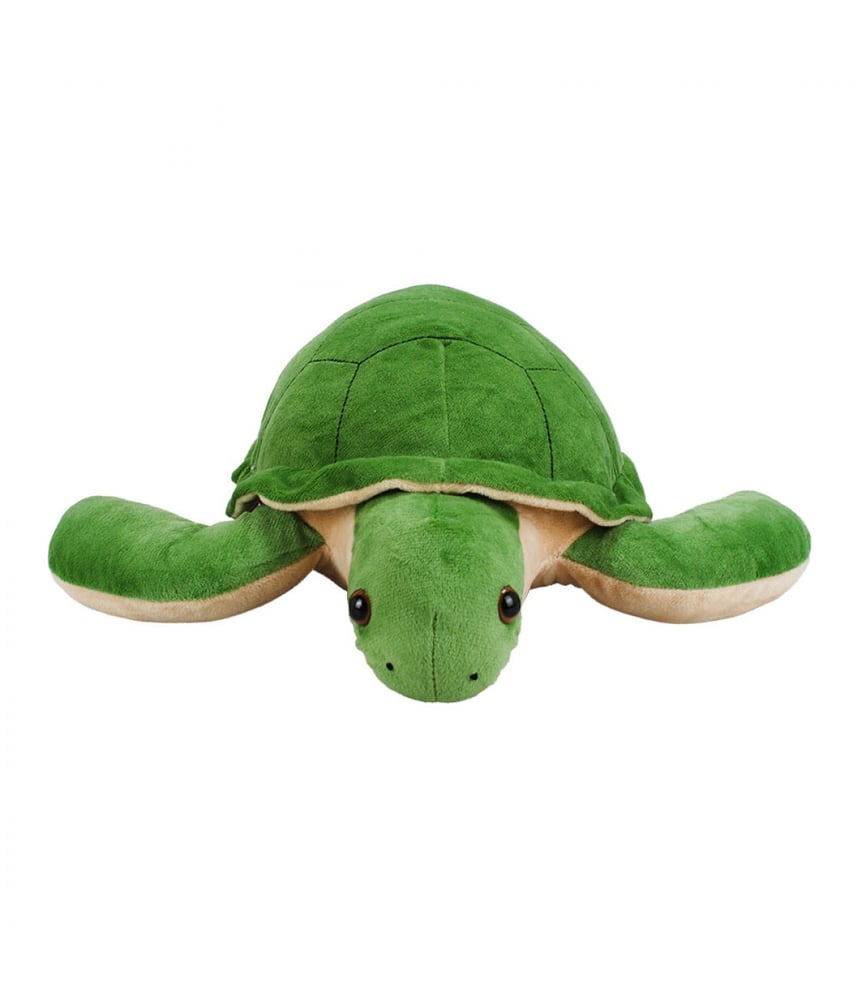 Tartaruga Marinha De Pelúcia Verde 24 cm