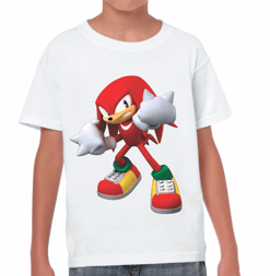 Camisa Estampada Infantil Personalizada Turma Super Sonic