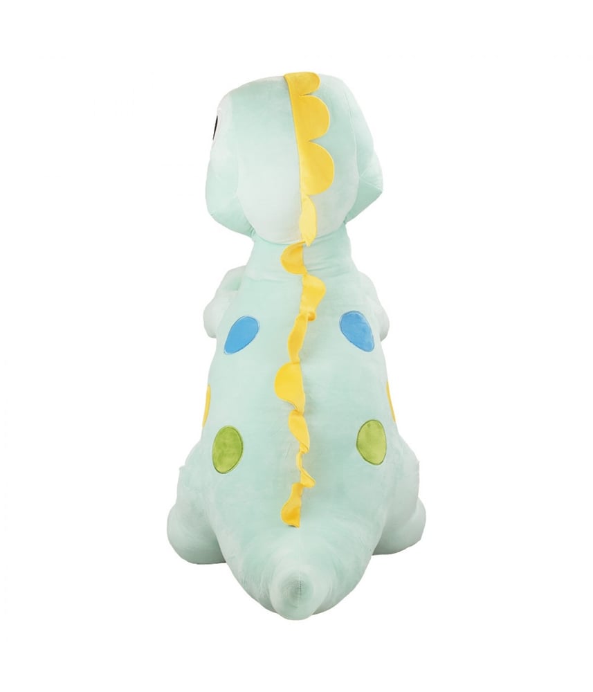 Dinossauro De Pelúcia Tiranossauro Rex Azul 83 cm