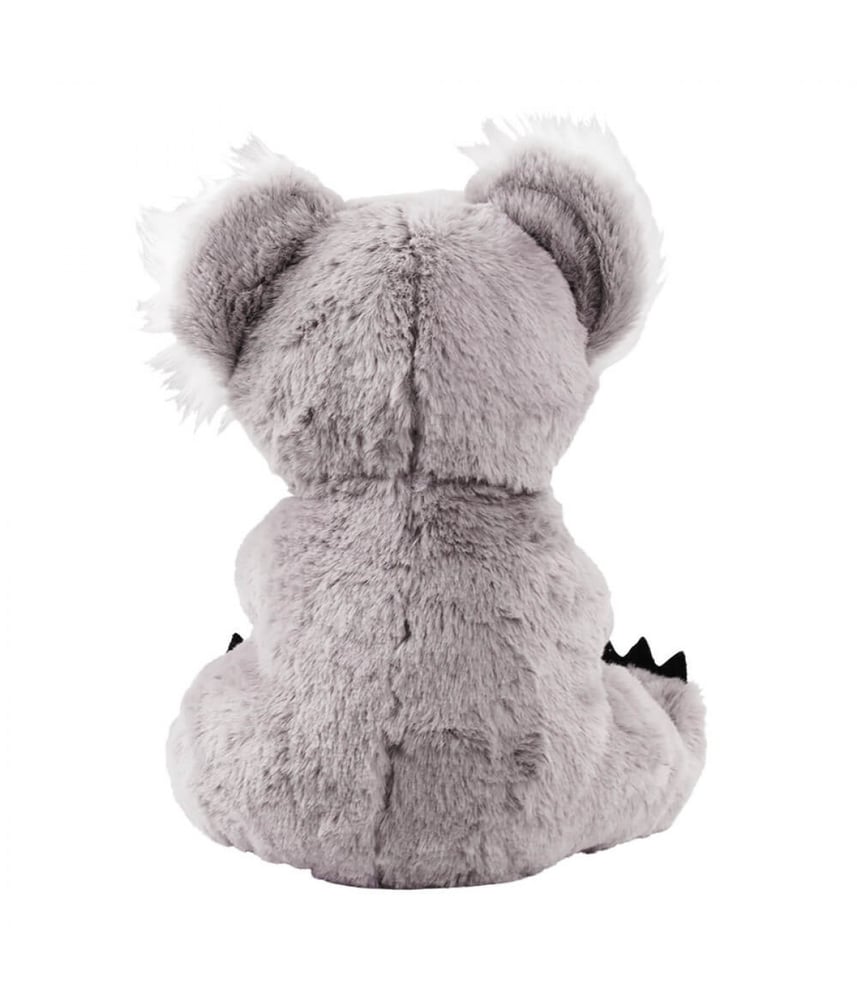 Coala De Peúcia Cinza Mãe e Filhote Safari 25 cm 