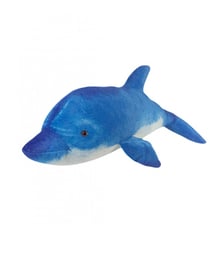 Golfinho Realista De Pelúcia Azul Oceano 53 Cm 