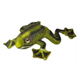 Sapo De Pelúcia Real Verde Sapinho 28 Cm