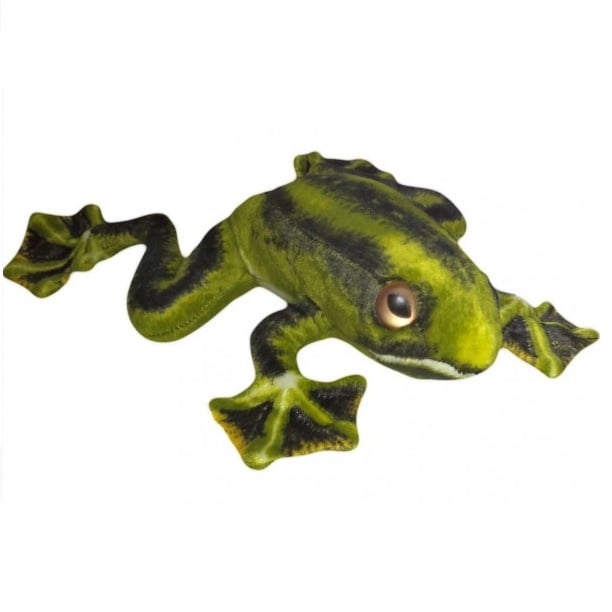 Sapo De Pelúcia Real Verde Sapinho 28 Cm
