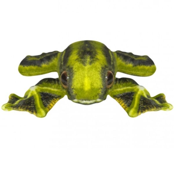 Sapo De Pelúcia Real Verde Sapinho 28 Cm