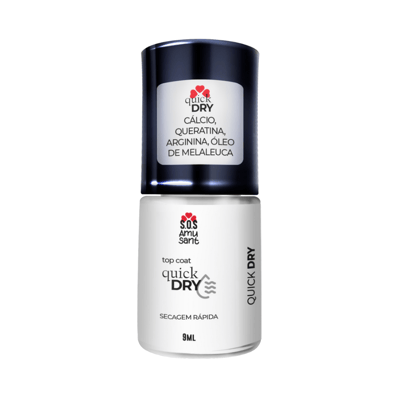 Trifibra Base Amusant Quick Dry Secagem Rápida 9ml 1 Trifibra Base Amusant Quick Dry Secagem Rápida 9ml 1
