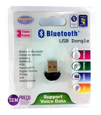 Venda+  Adaptador Bluetooth Usb Dongle   4