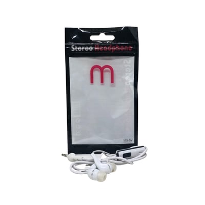 Venda+  Fone de ouvido MS 5v - Branco  2