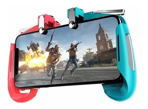 Gatilho Free Fire PUBG Jogo de Tiro R1 L1 Joystick Para Celular Android  Iphone