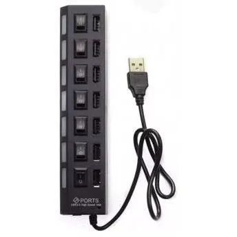 Loja Imaginea.com  Régua Usb 2.0 Hub 7 Portas Hi Speed   3