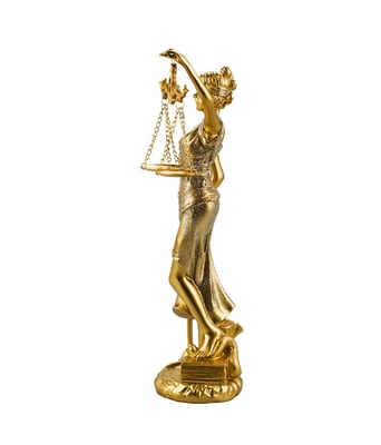 Home Variedades Dama Da Justiça Dourado 31cm - Enfeite Resina 4 Home Variedades Dama Da Justiça Dourado 31cm - Enfeite Resina 4