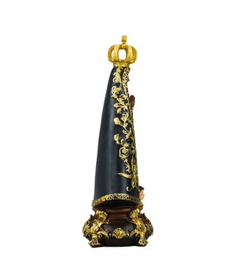 Home Variedades Nossa Senhora Aparecida 30cm - Enfeite Resina 2 Home Variedades Nossa Senhora Aparecida 30cm - Enfeite Resina 2