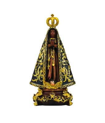 Home Variedades  Nossa Senhora Aparecida 16cm - Enfeite Resina  1