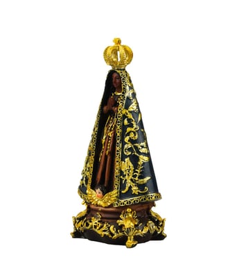 Home Variedades  Nossa Senhora Aparecida 16cm - Enfeite Resina  4