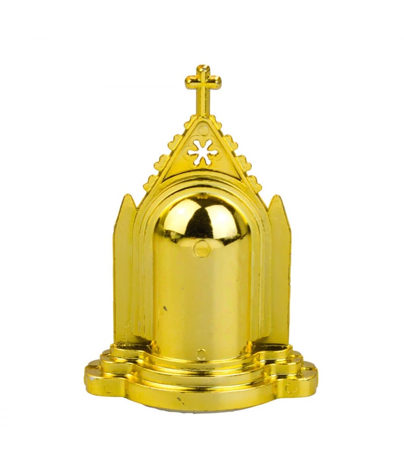Altar Dourado Sagrada Família Uso Carro 6.5cm