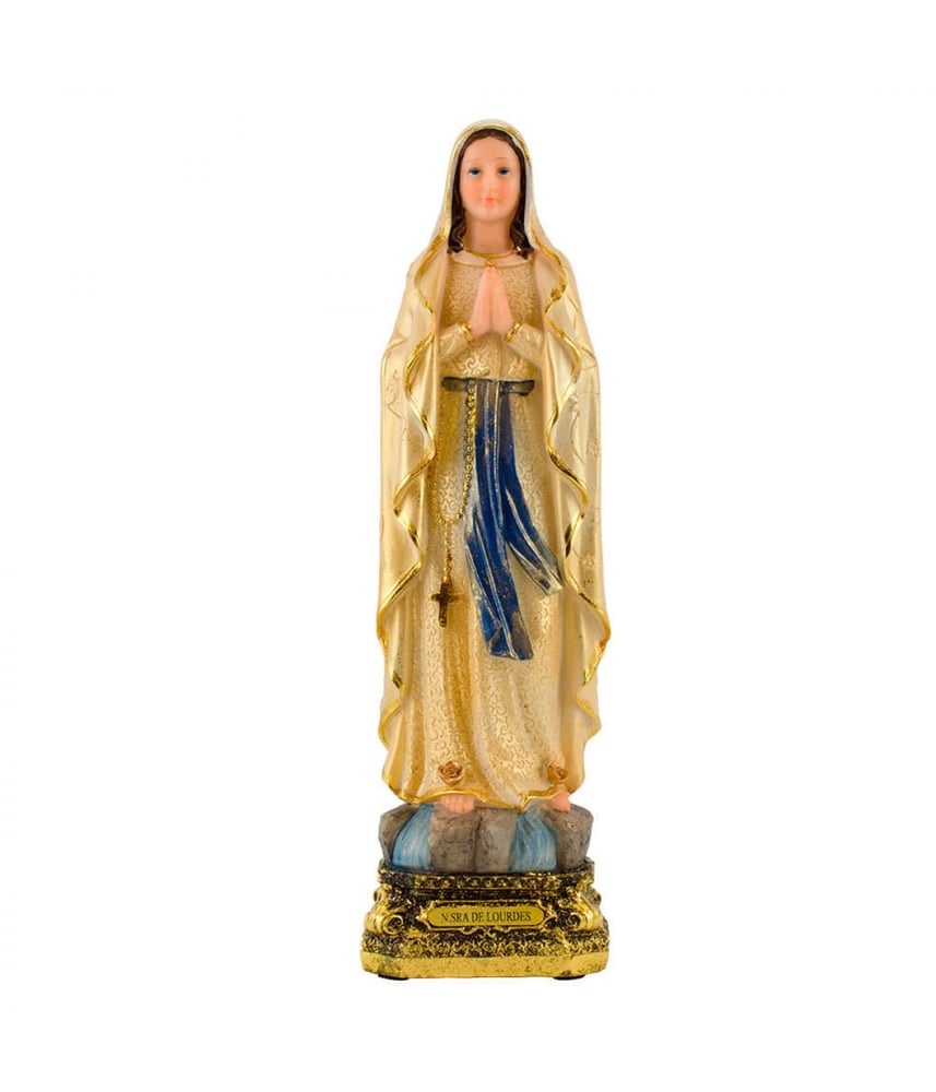 Nossa Senhora De Lourdes 30.5cm - Enfeite Resina
