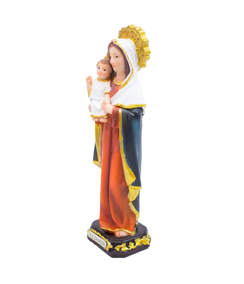 Nossa Senhora Da Saúde 16.5cm - Enfeite Resina