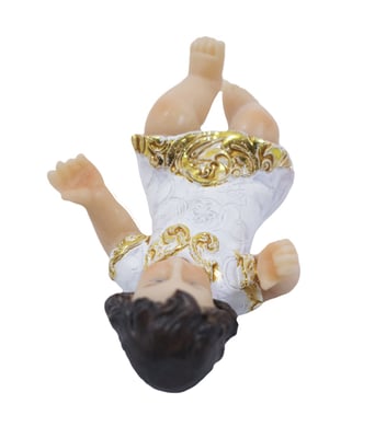 Home Variedades  Menino Jesus 9cm - Enfeite Resina  3