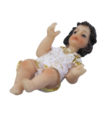 Home Variedades  Menino Jesus 7cm - Enfeite Resina  2