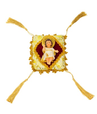 Home Variedades Menino Jesus Na Almofada 9.5cm 1 Home Variedades Menino Jesus Na Almofada 9.5cm 1