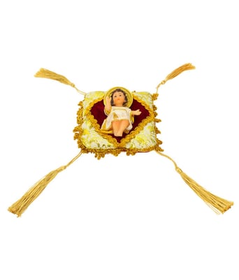 Home Variedades Menino Jesus Na Almofada 9.5cm 2 Home Variedades Menino Jesus Na Almofada 9.5cm 2