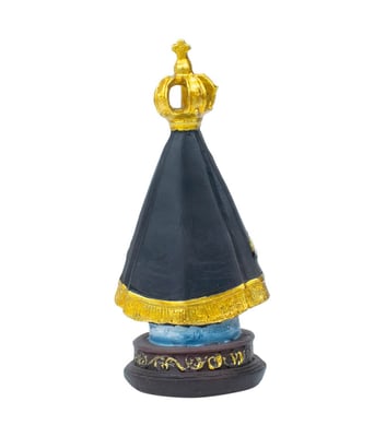 Home Variedades Nossa Senhora Aparecida 10cm - Enfeite Resina 4 Home Variedades Nossa Senhora Aparecida 10cm - Enfeite Resina 4