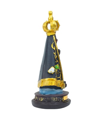 Home Variedades Nossa Senhora Aparecida 10cm - Enfeite Resina 5 Home Variedades Nossa Senhora Aparecida 10cm - Enfeite Resina 5