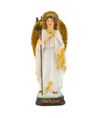Home Variedades São Rafael 8cm - Enfeite Resina 1 Home Variedades São Rafael 8cm - Enfeite Resina 1