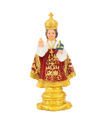 Home Variedades Menino Jesus De Praga 12.5cm - Enfeite Resina 1 Home Variedades Menino Jesus De Praga 12.5cm - Enfeite Resina 1
