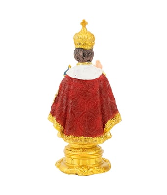 Home Variedades  Menino Jesus De Praga 12.5cm - Enfeite Resina  5