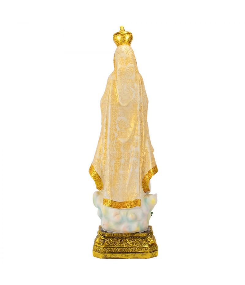 Nossa Senhora De Fátima 60cm - Enfeite Resina