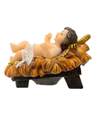 Home Variedades Menino Jesus Na Manjedoura 12cm 5 Home Variedades Menino Jesus Na Manjedoura 12cm 5