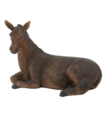 Home Variedades  Burro Boi Ovelha Presépio 19cm  4