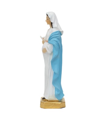 Home Variedades  Nossa Senhora Grávida 20.5cm - Enfeite Resina  4