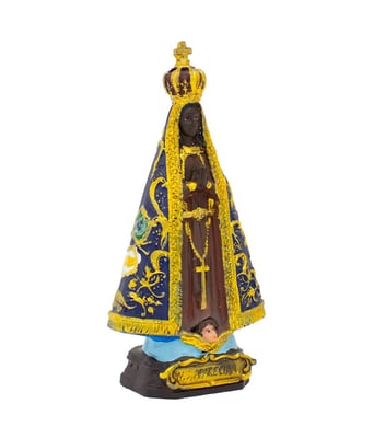 Home Variedades Nossa Senhora Aparecida 10cm - Enfeite Resina 2 Home Variedades Nossa Senhora Aparecida 10cm - Enfeite Resina 2