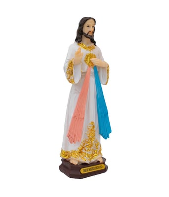 Home Variedades  Jesus Misericordioso 21.5cm - Enfeite Resina  5