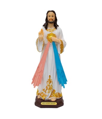 Home Variedades  Jesus Misericordioso 30.5cm - Enfeite Resina  1